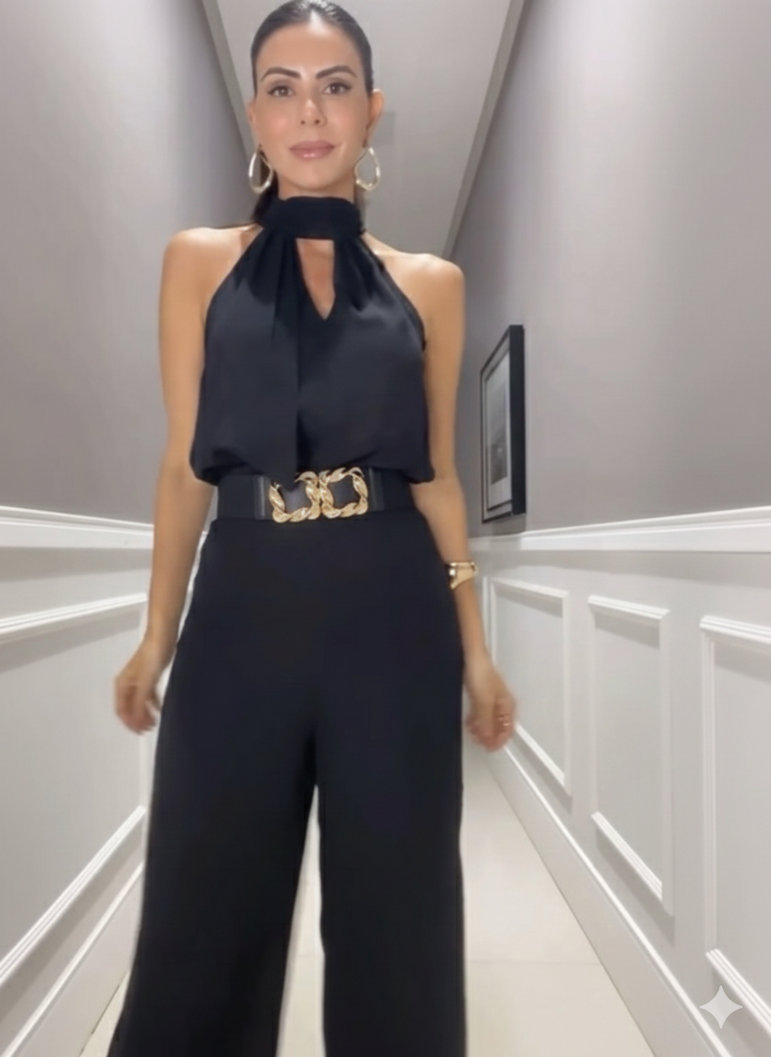 Amélie – Flowing Palazzo Jumpsuit