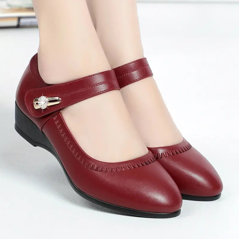 Alisa - Elegant Mid-Heel Comfort Shoes
