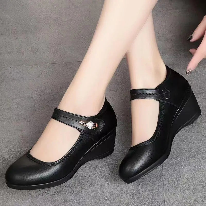 Alisa - Elegant Mid-Heel Comfort Shoes
