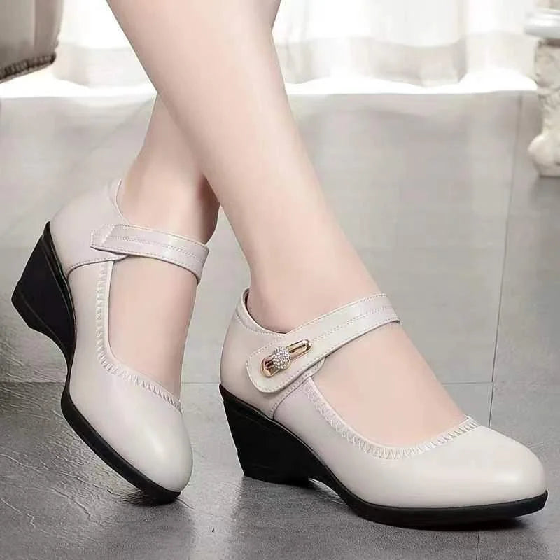 Alisa - Elegant Mid-Heel Comfort Shoes