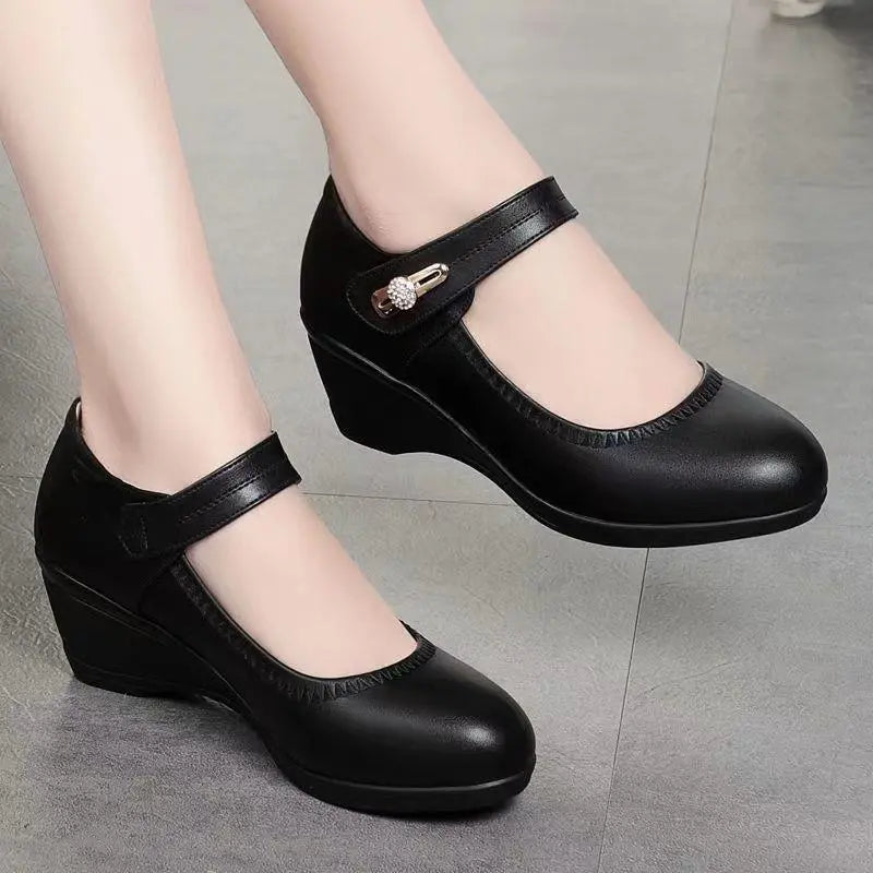 Alisa - Elegant Mid-Heel Comfort Shoes
