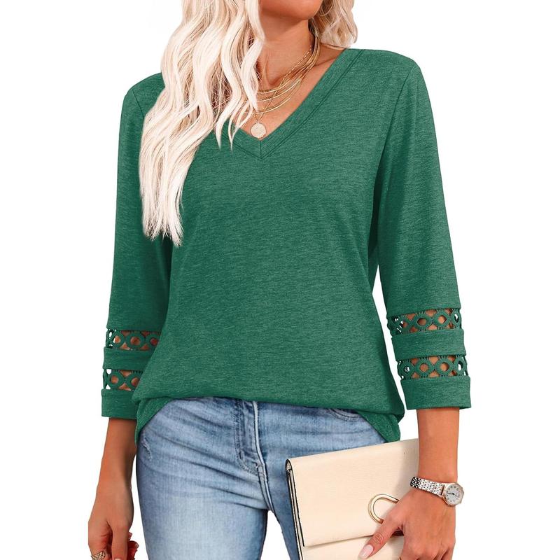 Styli –  Chic Casual V-Neck Summer Top