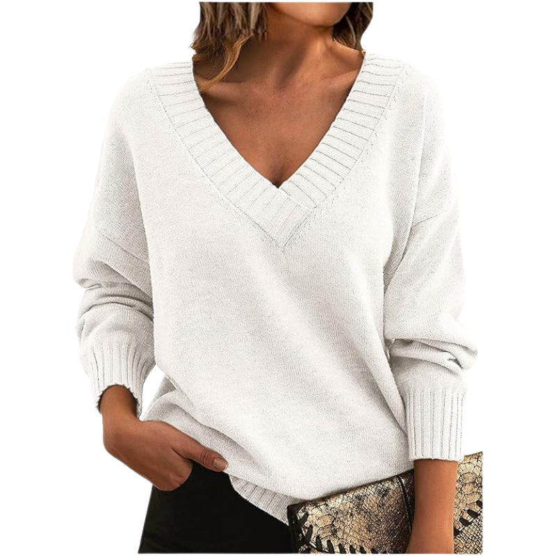 Lillian- Lightweight V-Neck Sweater