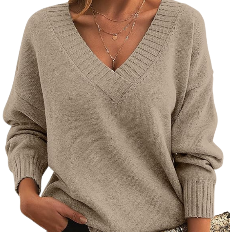 Lillian- Lightweight V-Neck Sweater