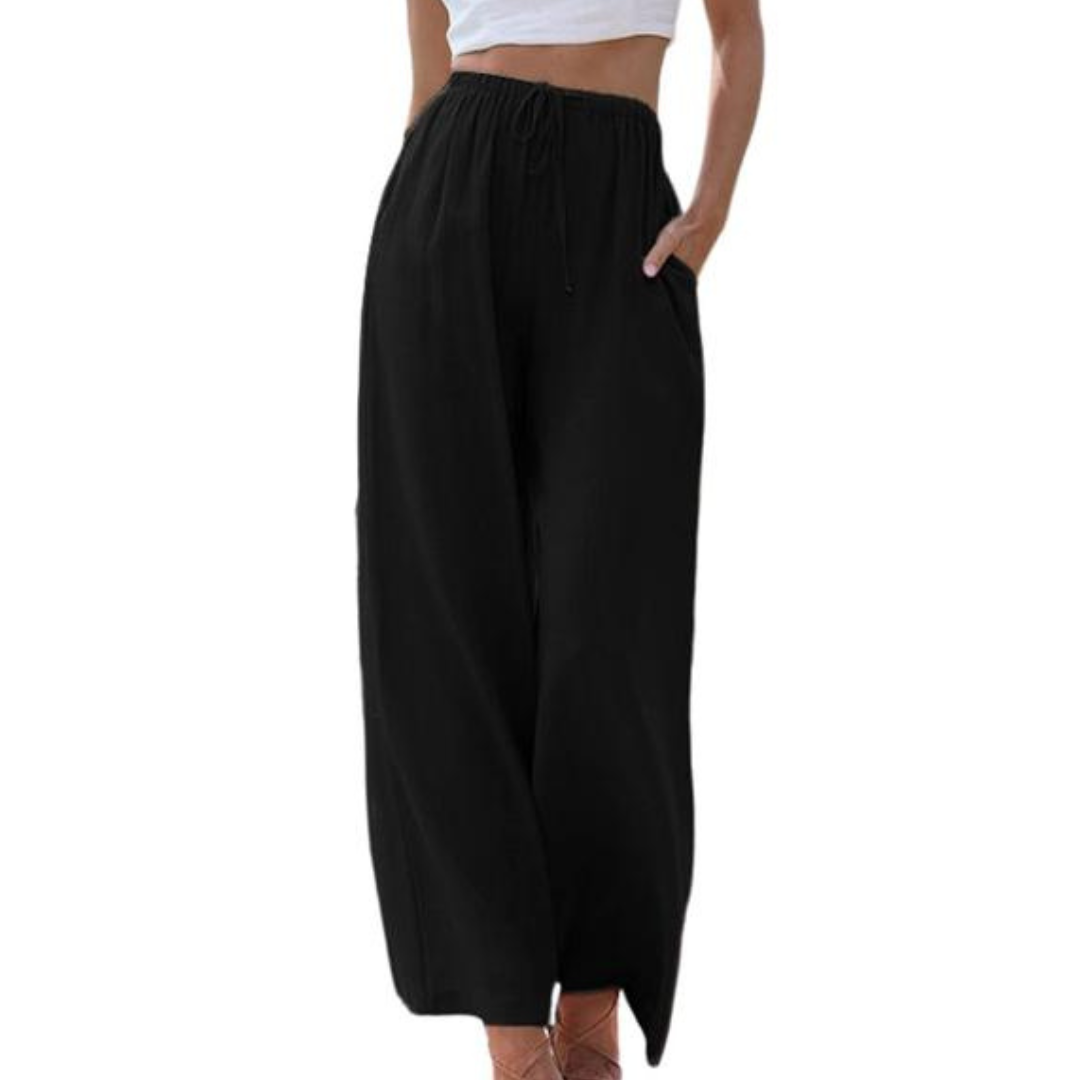 Marianne – Casual Summer Wide Leg Trousers