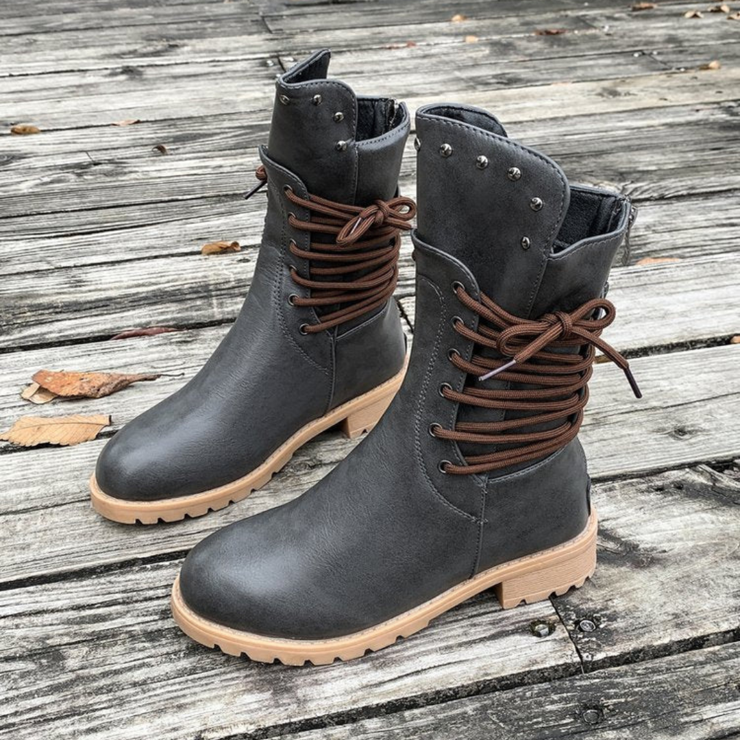 Ainsley - Trendy All-Match Comfortable Walking Boots