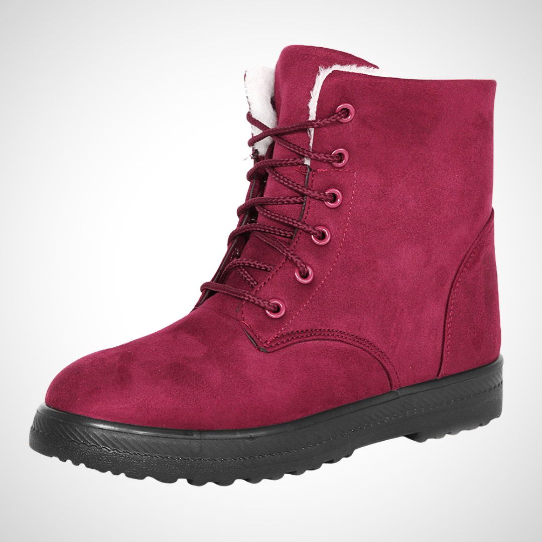Emerlyn - Classic Lace-Up Outdoor Winter Boots