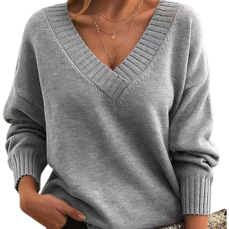 Lillian- Lightweight V-Neck Sweater