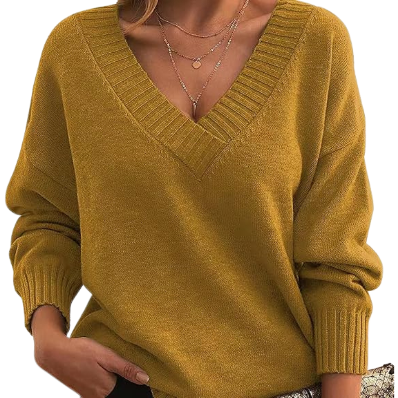 Lillian- Lightweight V-Neck Sweater