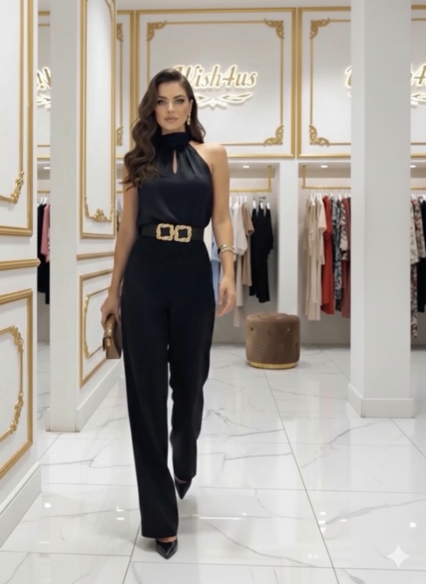 Amélie – Flowing Palazzo Jumpsuit