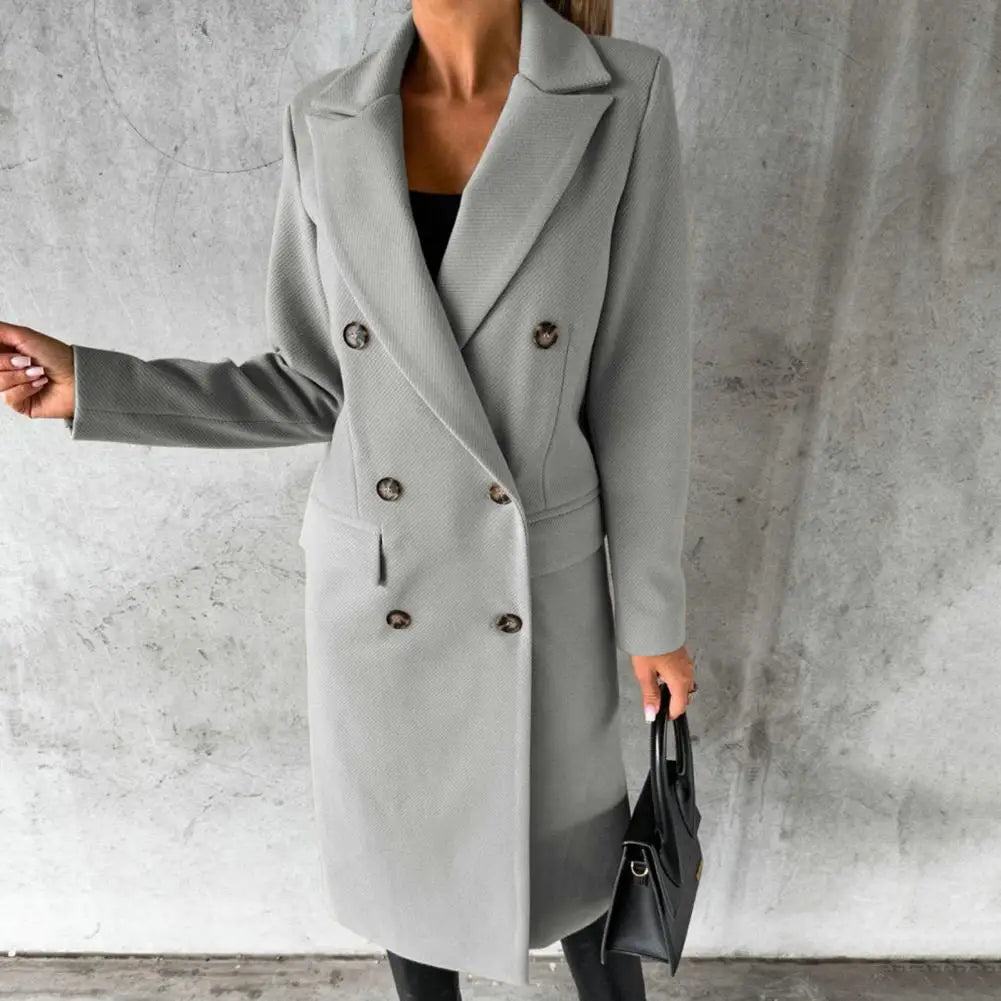 Alexa - Urban Elegance Wool Trench