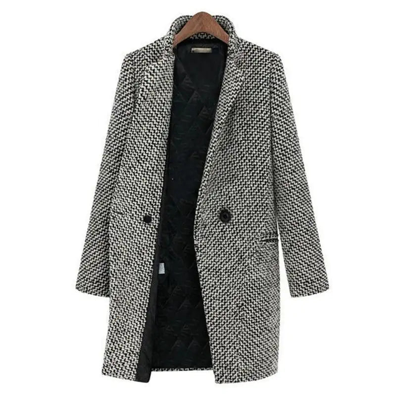 Amara - Long Wool Coat