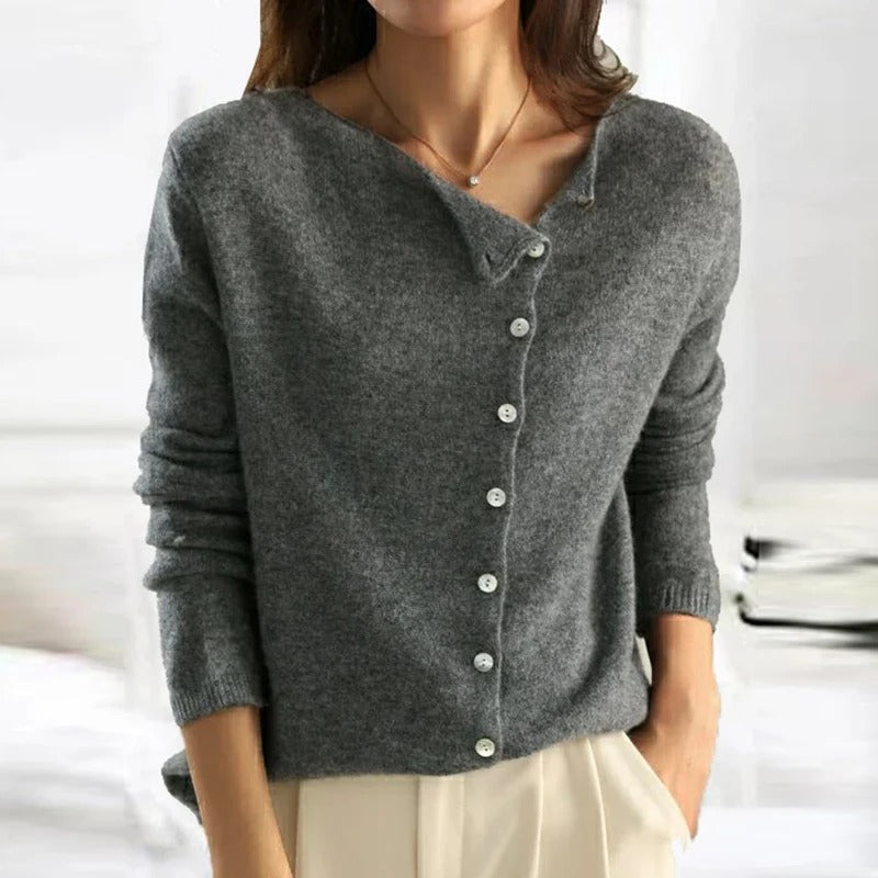 Anais - Luxe Buttoned Sweater