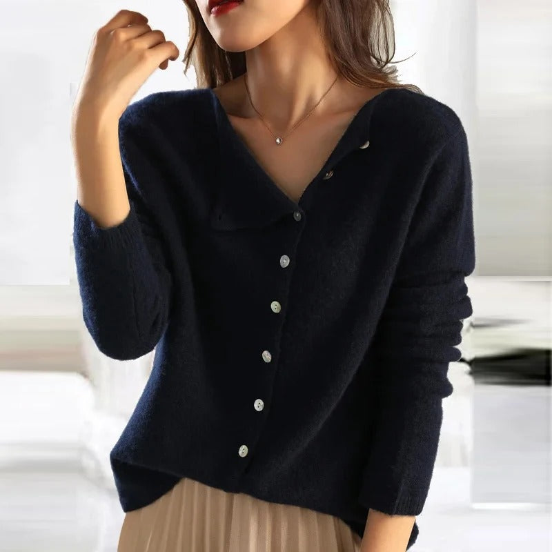Anais - Luxe Buttoned Sweater
