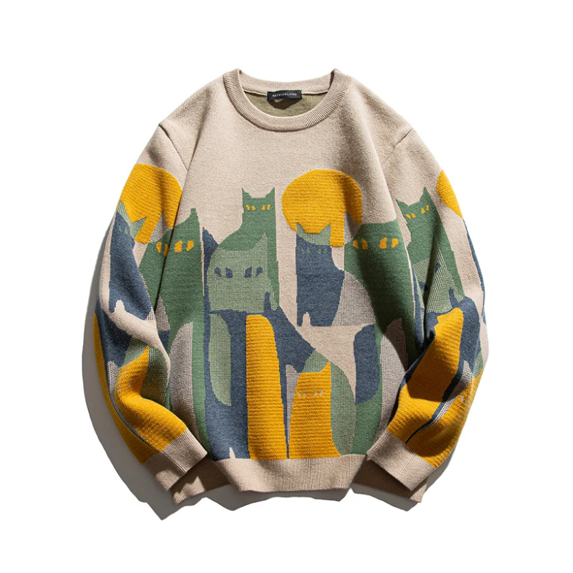 Taiga - Unisex Cat Sweater