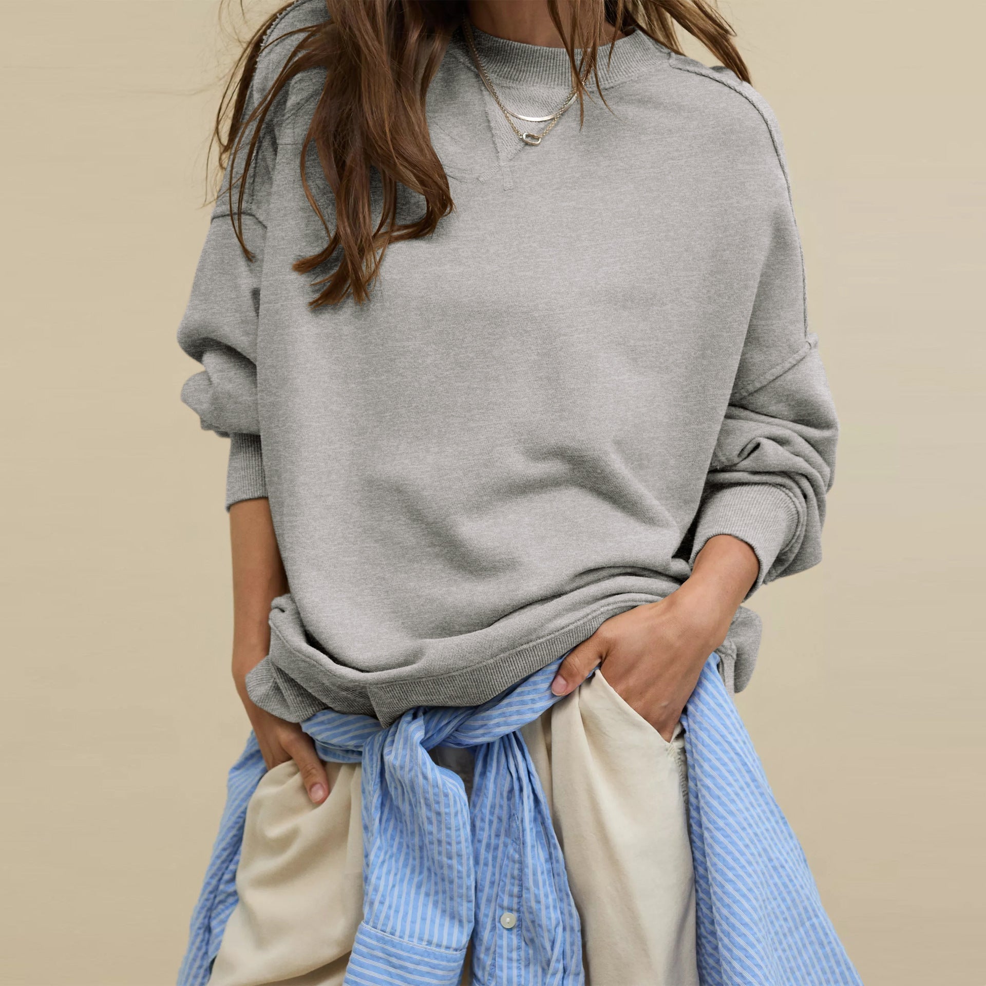 Anne – Relaxed Fit Classic Sweatshirt