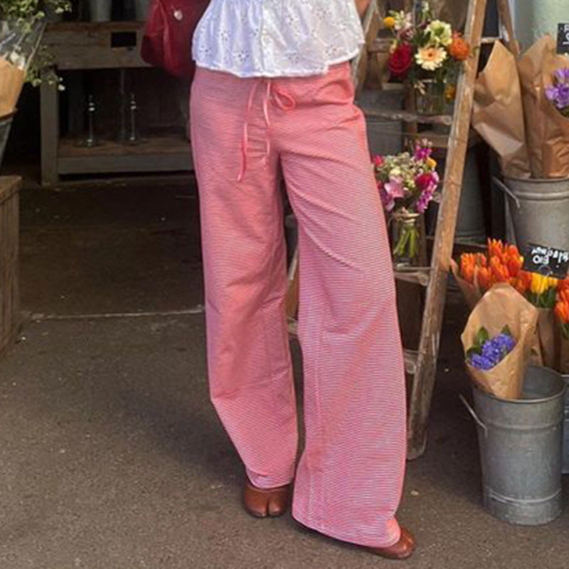 Donalyn – Everyday Slim-Fit Comfy Stripe Pants