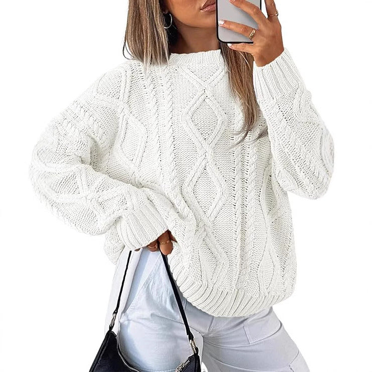 Tonia - Casual Oversized Long Sleeve Sweater