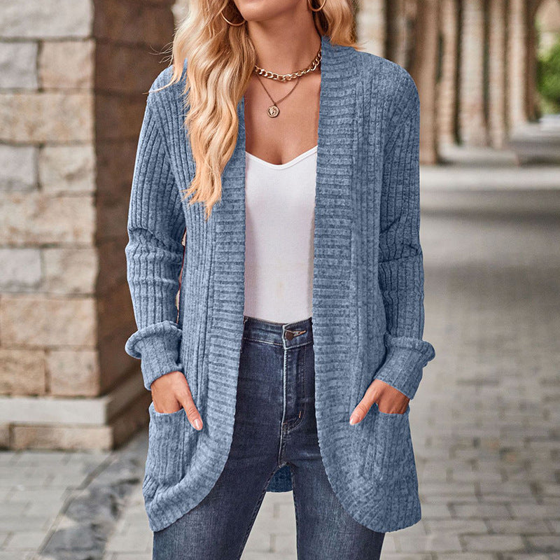 Lucile - Cozy Lightweight Long-Sleeve Open Front Cardigan