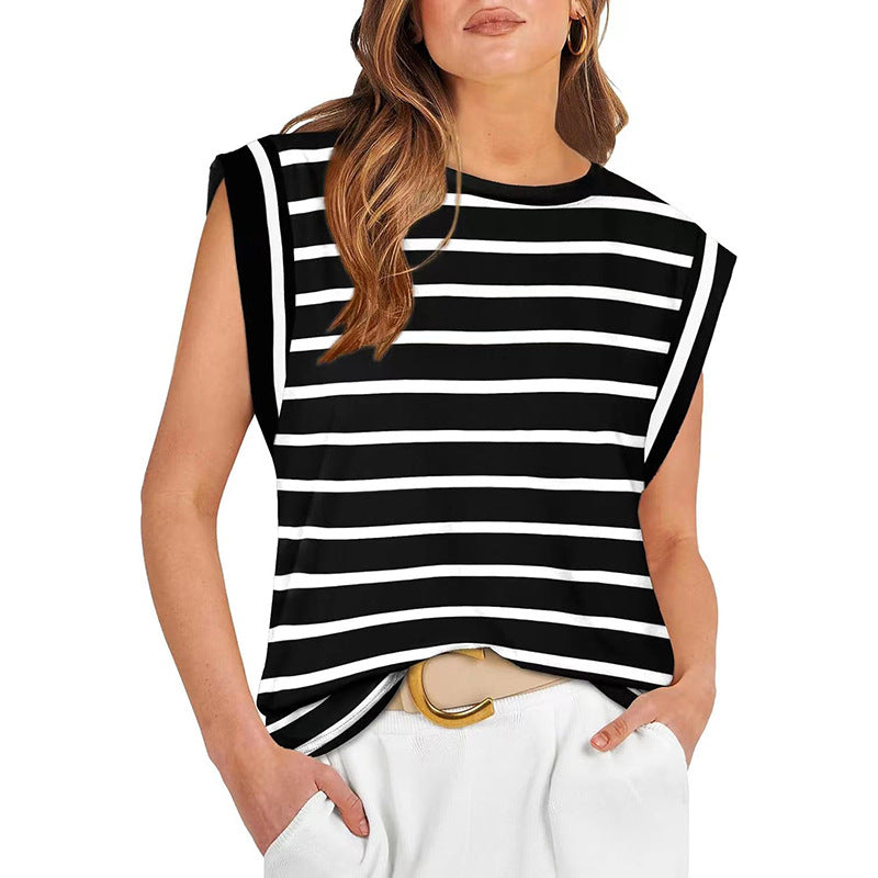 Rayanuh – Lightweight Everyday Summer Cap Sleeve Top