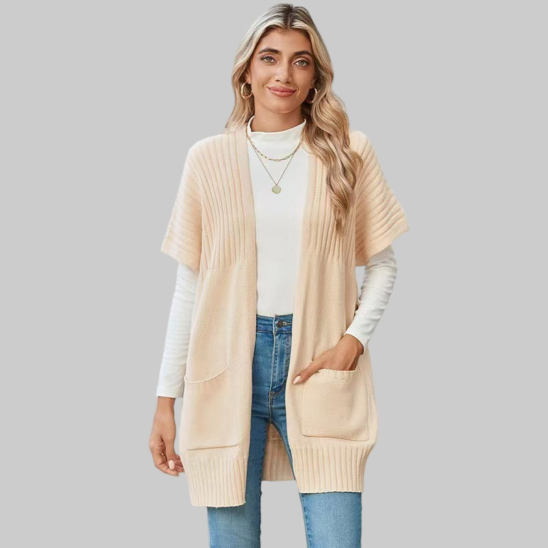 Bree - Lightweight Open-Front Knit Cardigan