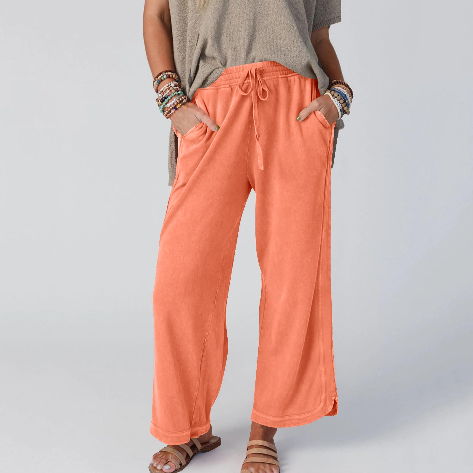 Chipy - Vintage Wide Leg High Waist Pants