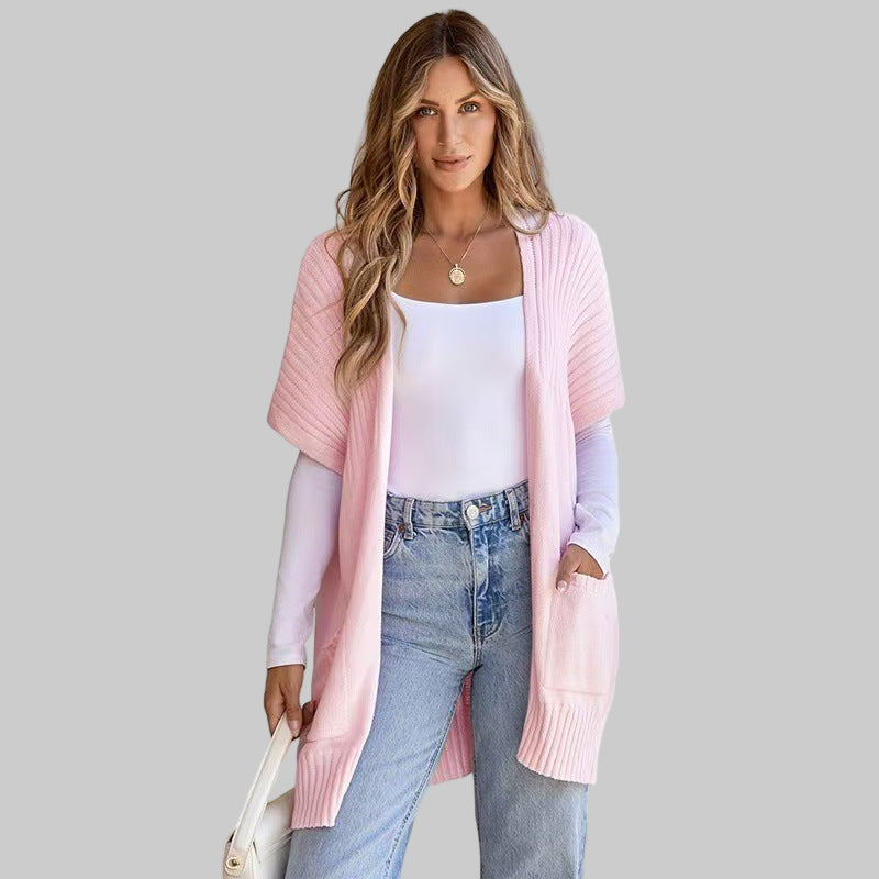 Bree - Lightweight Open-Front Knit Cardigan