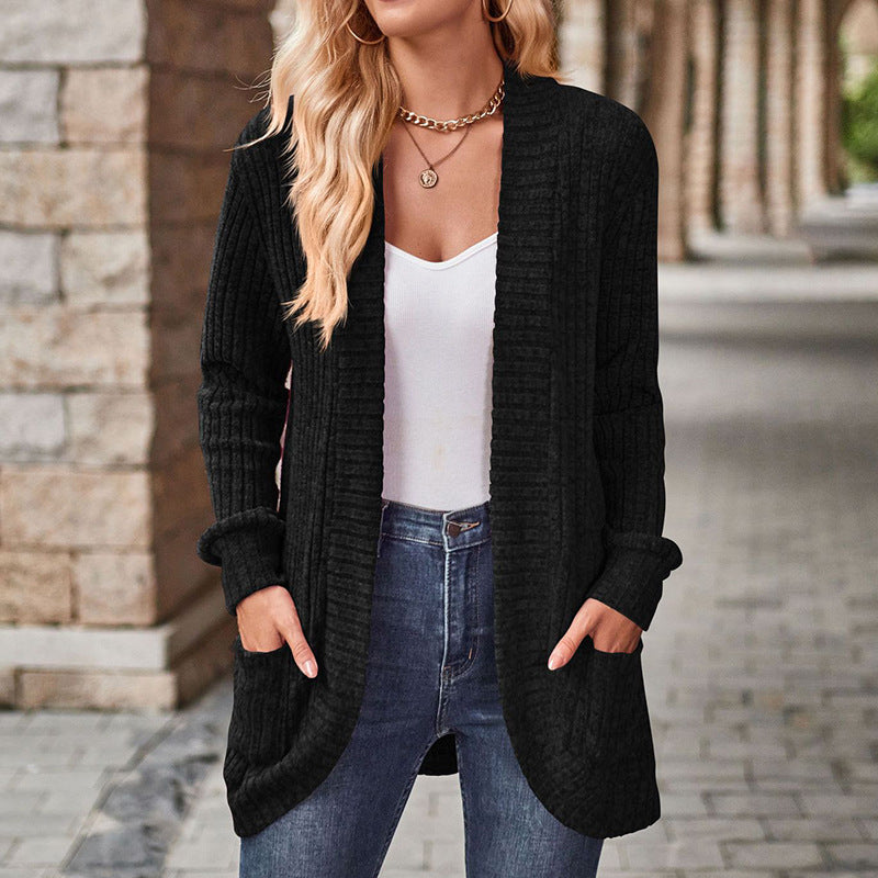 Lucile - Cozy Lightweight Long-Sleeve Open Front Cardigan