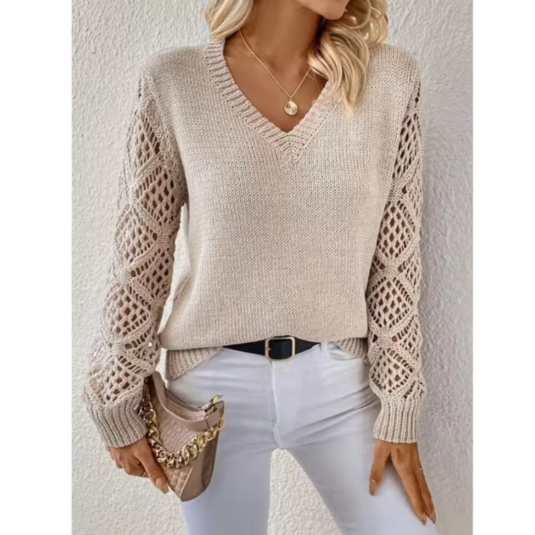 Tarin - Cosy V-Neck Pullover
