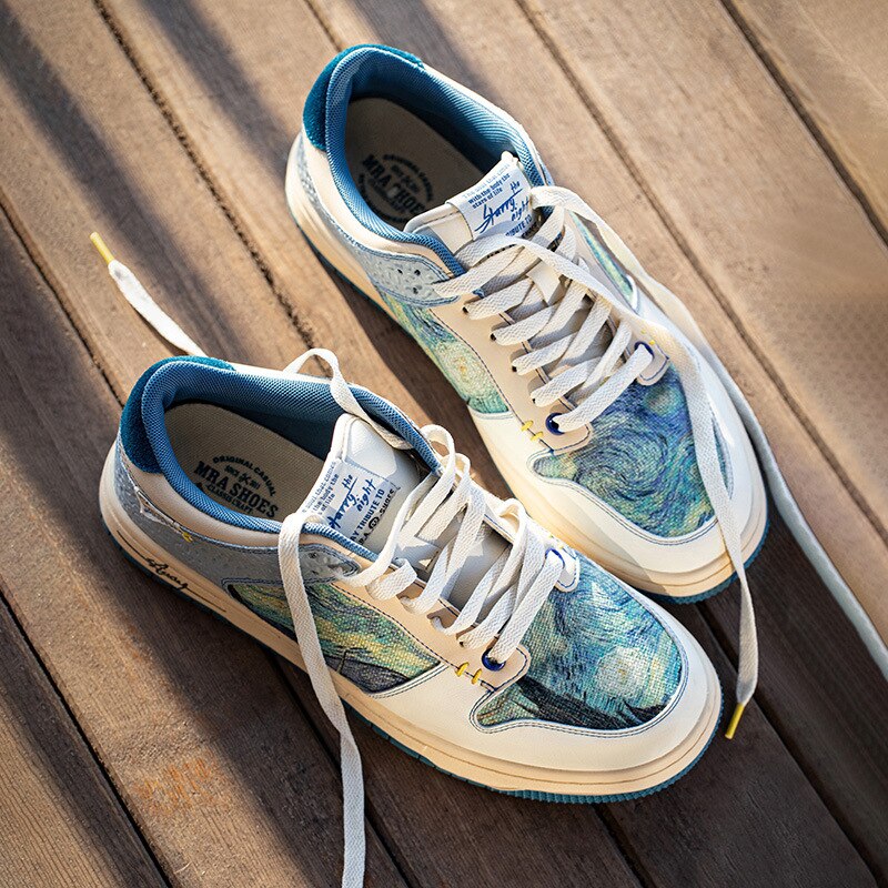 Van Gogh - Starry Night Inspired Sneakers