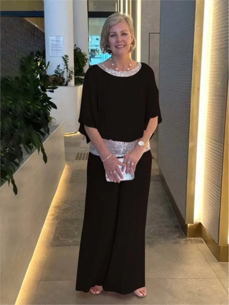 Aleanna - Chic Women's Two-Piece Set