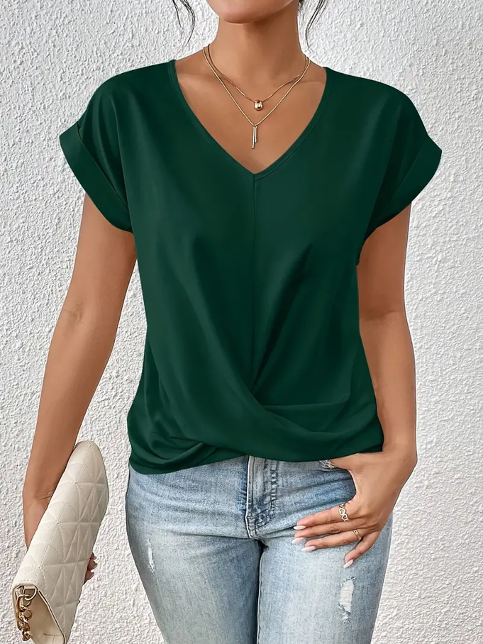 Belle - The Stylish V-Neck Top
