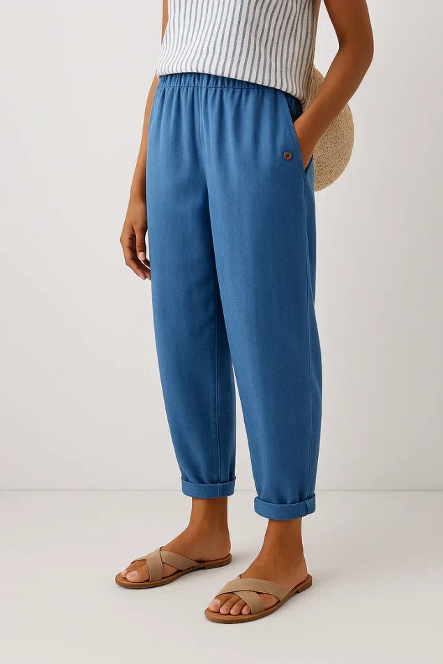 Delilah – Breathable Linen Cotton Trousers