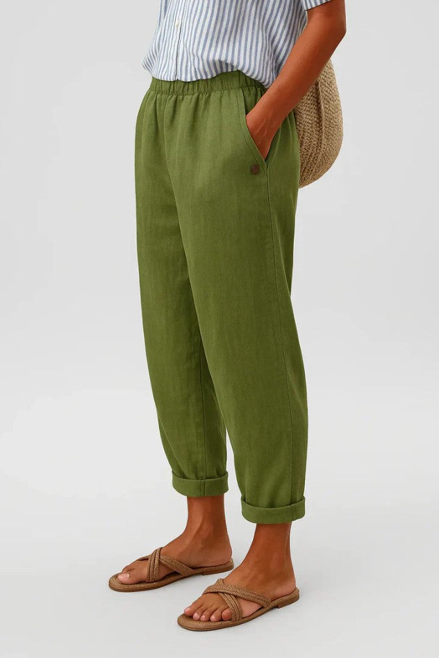 Delilah – Breathable Linen Cotton Trousers