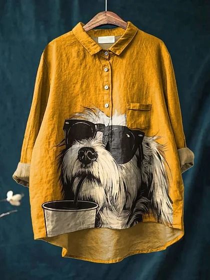 Iris - Dog Art Shirt