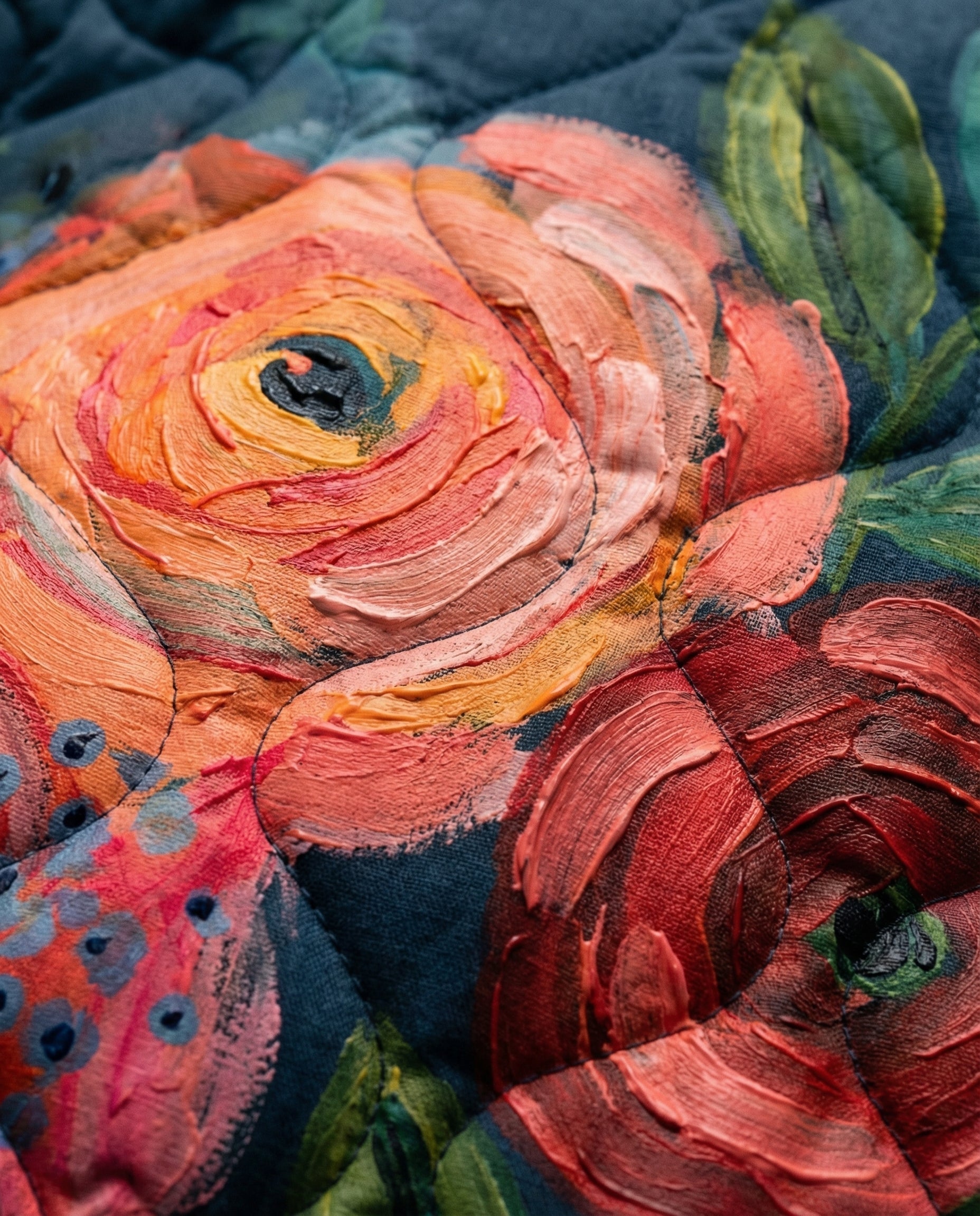 Arianne – Vintage Floral Quilted Jacket