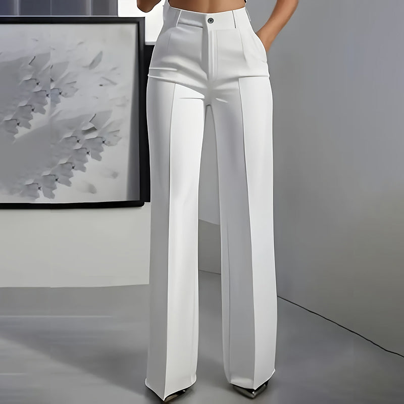 Hazel - High Waisted Tailored Trouser