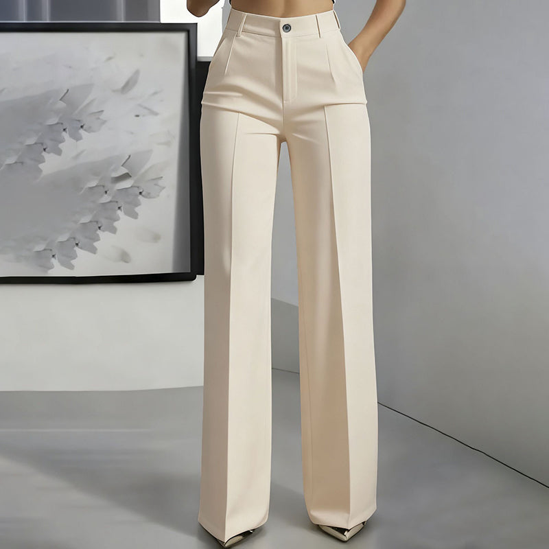 Hazel - High Waisted Tailored Trouser
