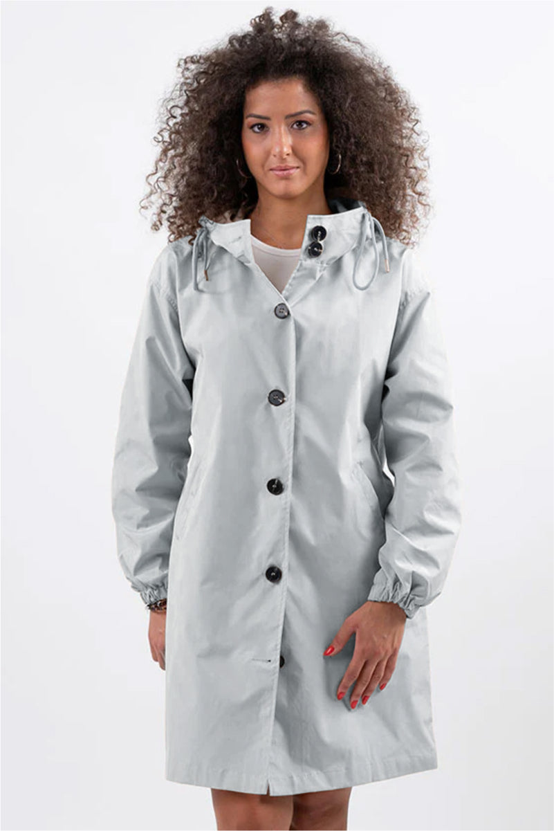Barbara - Oversized Water-Resistant Windbreaker